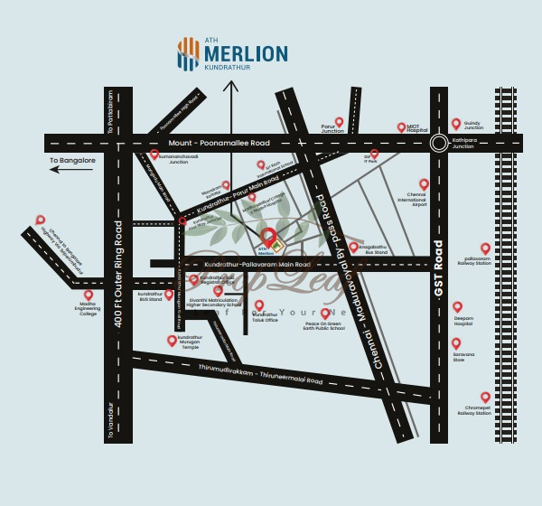 Asset Tree Homes Merlion Villa Location Map